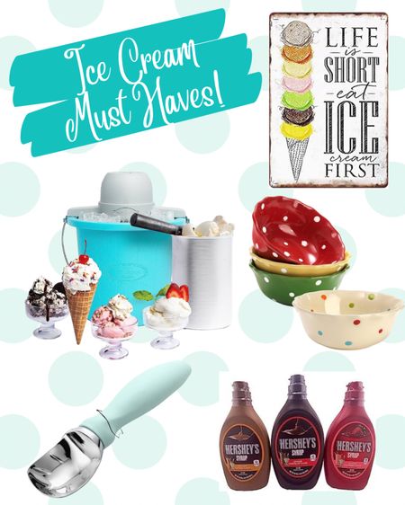 Ice cream must haves for your summer kitchen! 

#LTKFind #LTKhome #LTKfamily