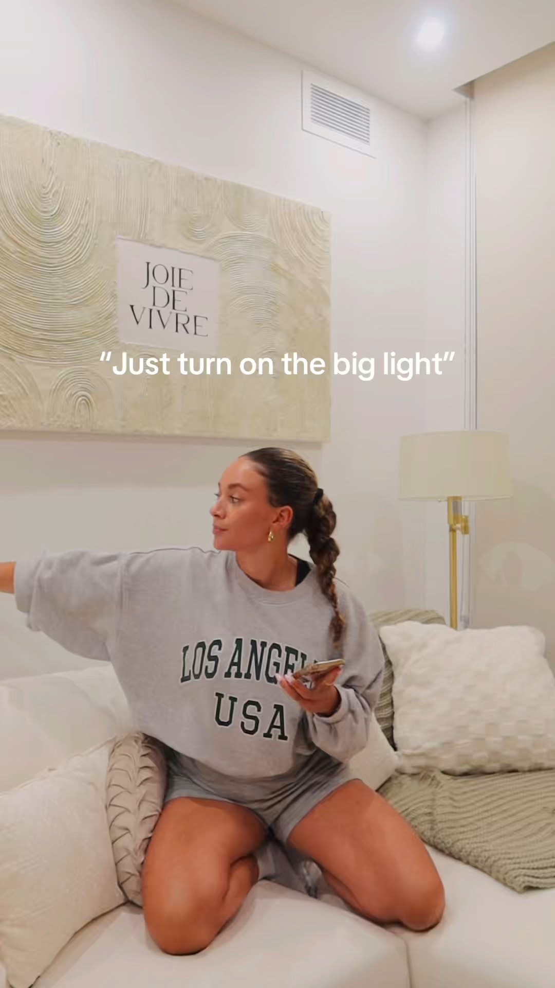 Ditching the big light for mood lighting that sets the vibe. Controlled straight from my phone with this smart LED bulb!

#LTKHome