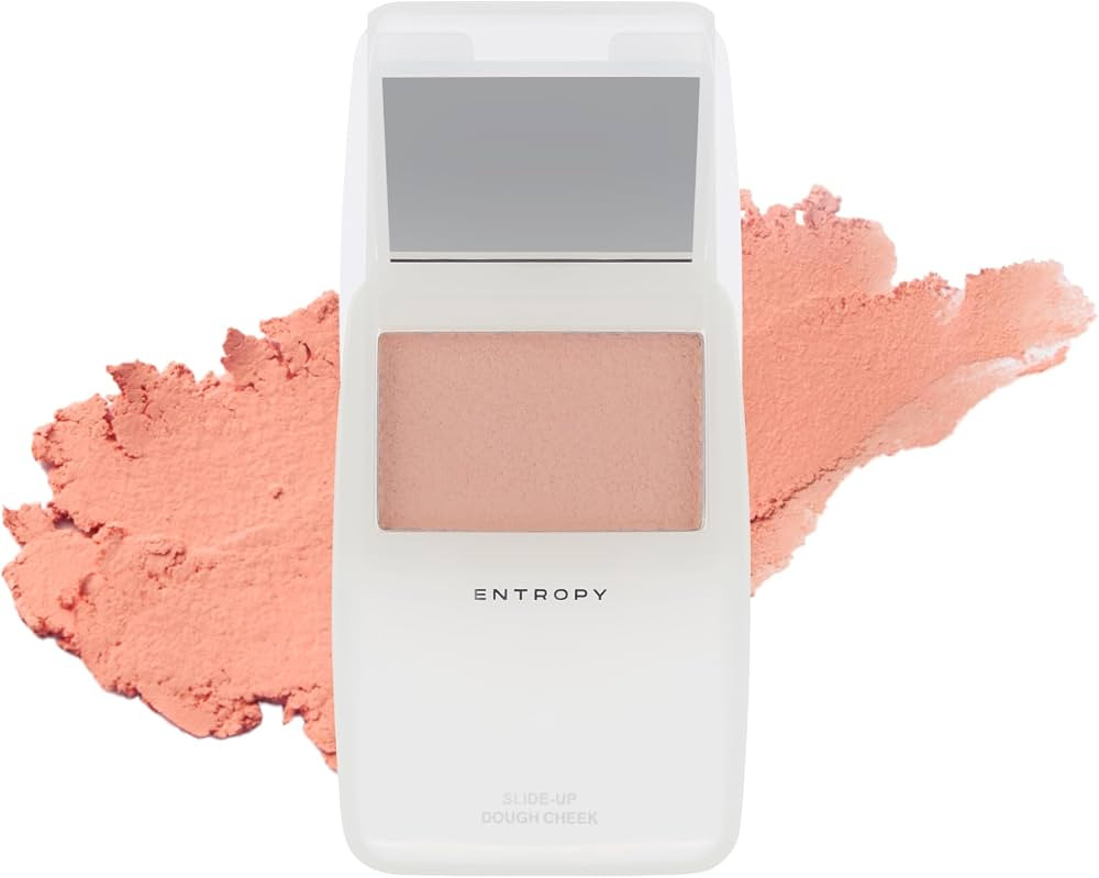 ENTROPY MAKEUP Slide-Up Dough Cheek Blush, Jelly Texture Cream Blush Compact, Buildable Cheek Col... | Amazon (US)