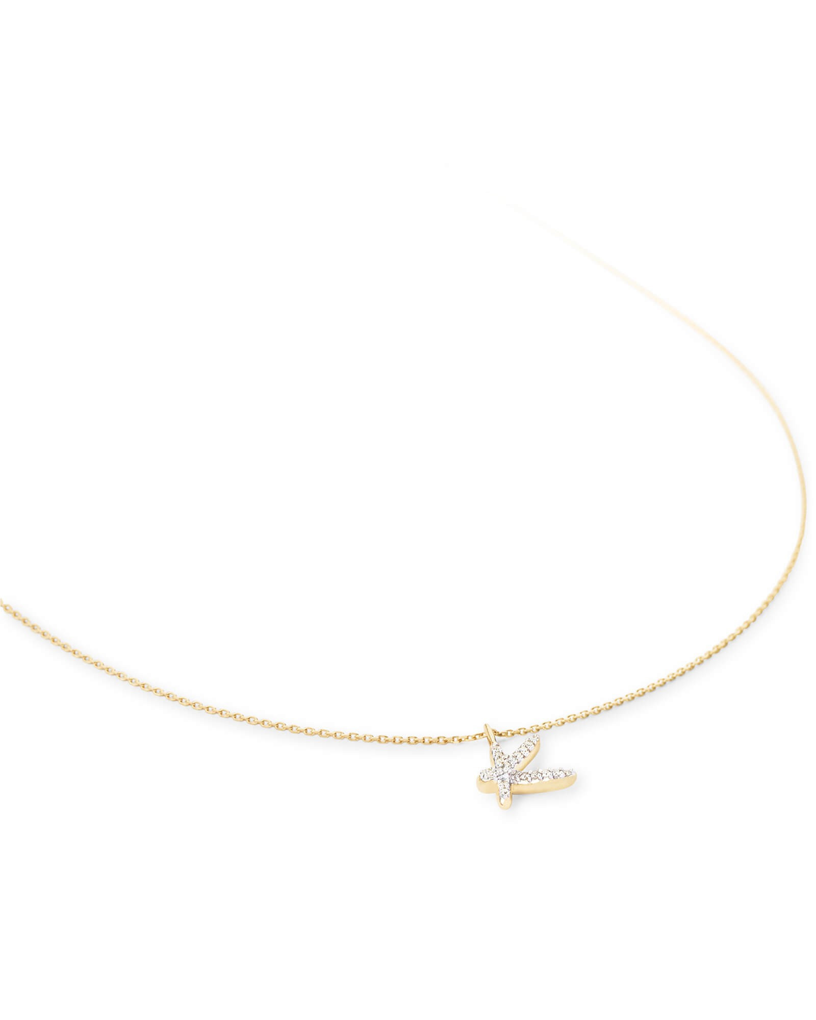 Diamond Letter Pendant Necklace | Kendra Scott | Kendra Scott