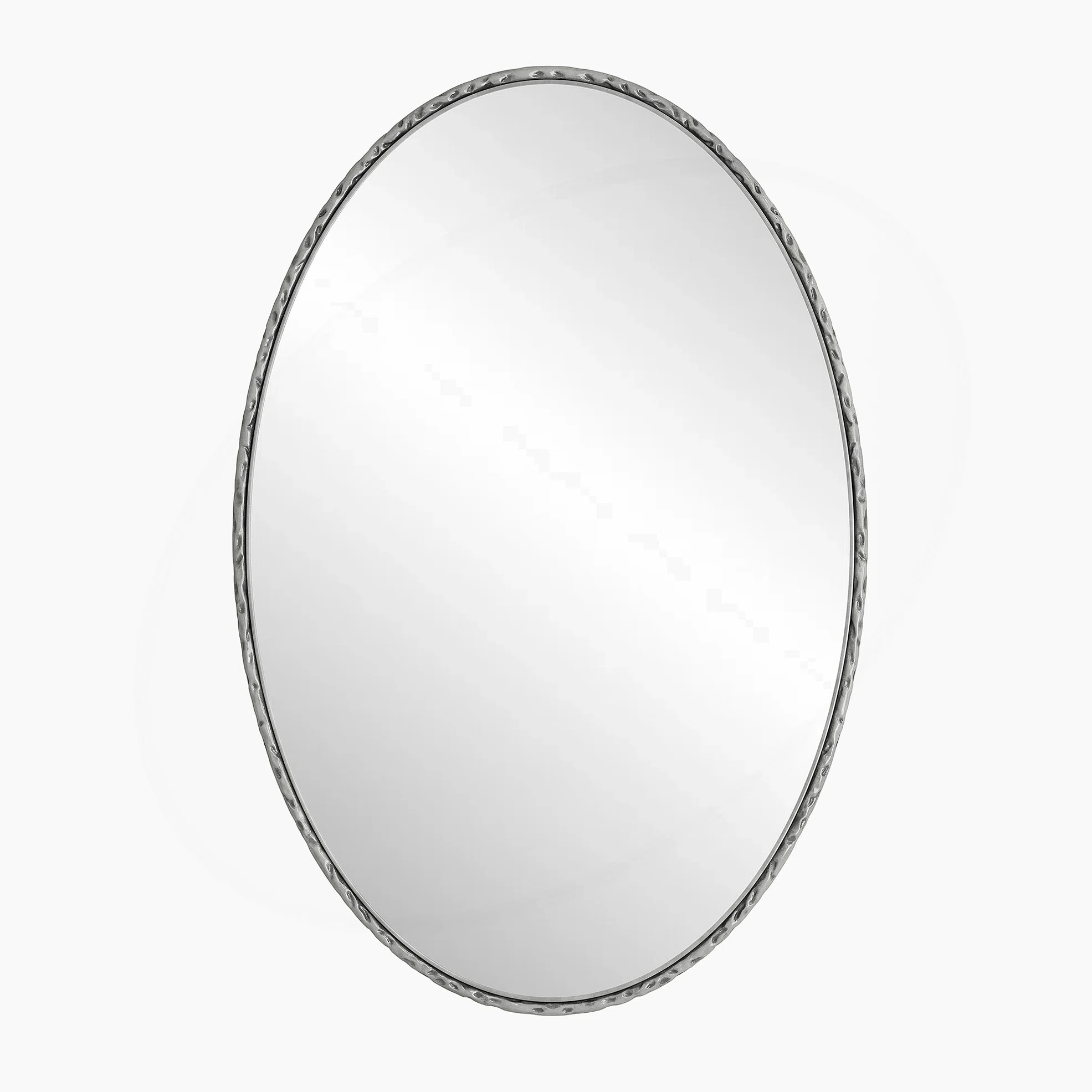 Hermien Bathroom Mirror Aluminum Alloy Wall Mirror | Wayfair North America