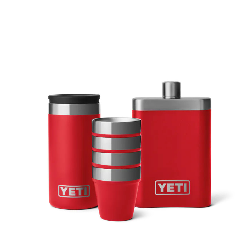 YETI Raise One Up Set: Flask, Shot Glasses & Case | YETI US