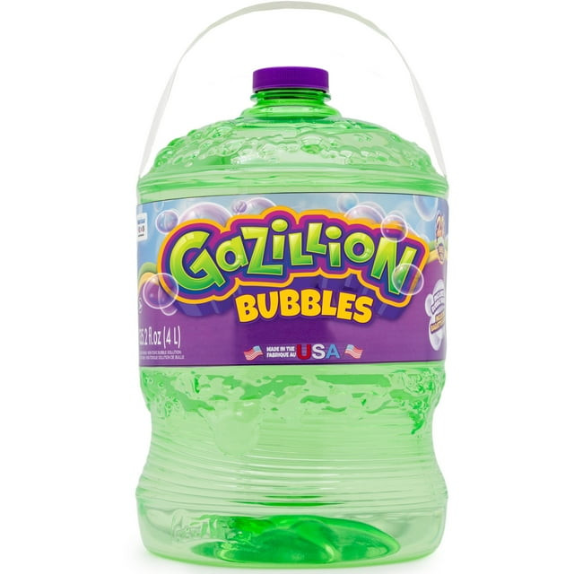 (2 Pack) Gazillion Bubbles Premium Bubble Solution, 4 Liter | Walmart (US)