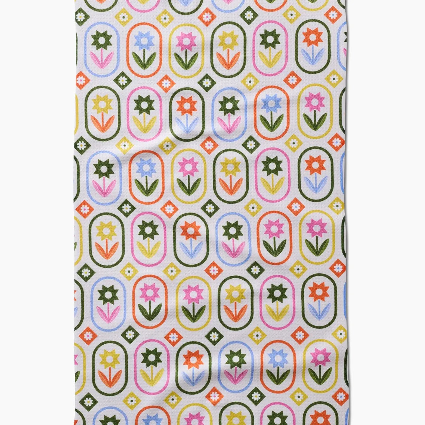 The Everywhere Towel - Geometry Petal Patchwork | Wildfire Hygge Goods