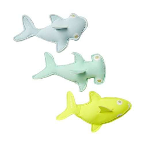 Dive Buddies | Salty The Shark Aqua Neon Yellow | Amazon (US)