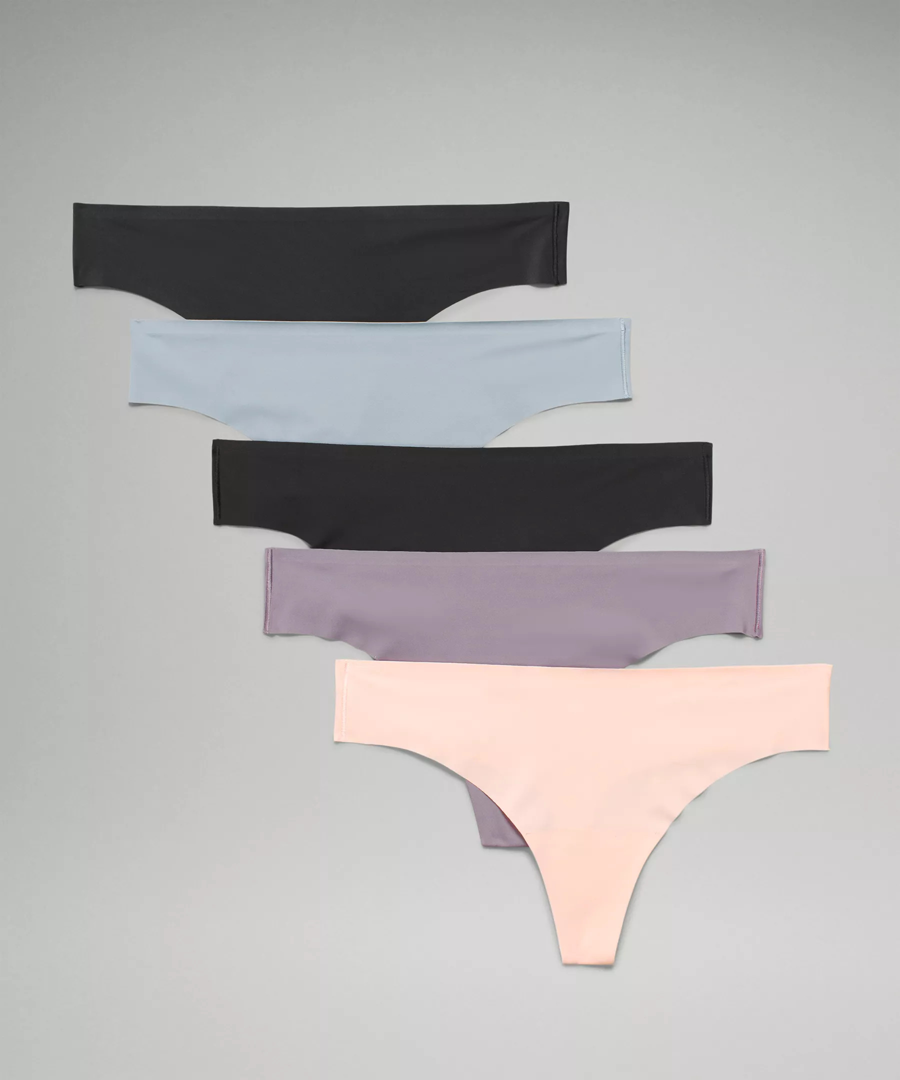 InvisiWear Mid-Rise Thong Underwear 5 Pack | Lululemon (US)