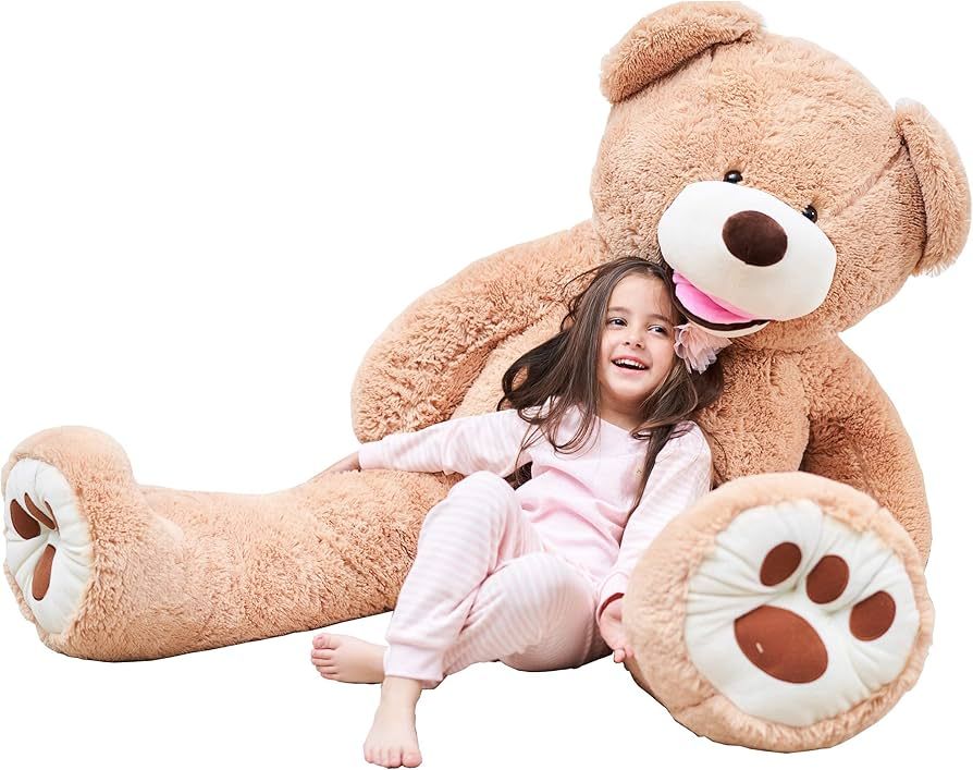 IKASA Giant Teddy Bear Plush Toy Stuffed Animals (Brown, 63 inches) | Amazon (US)