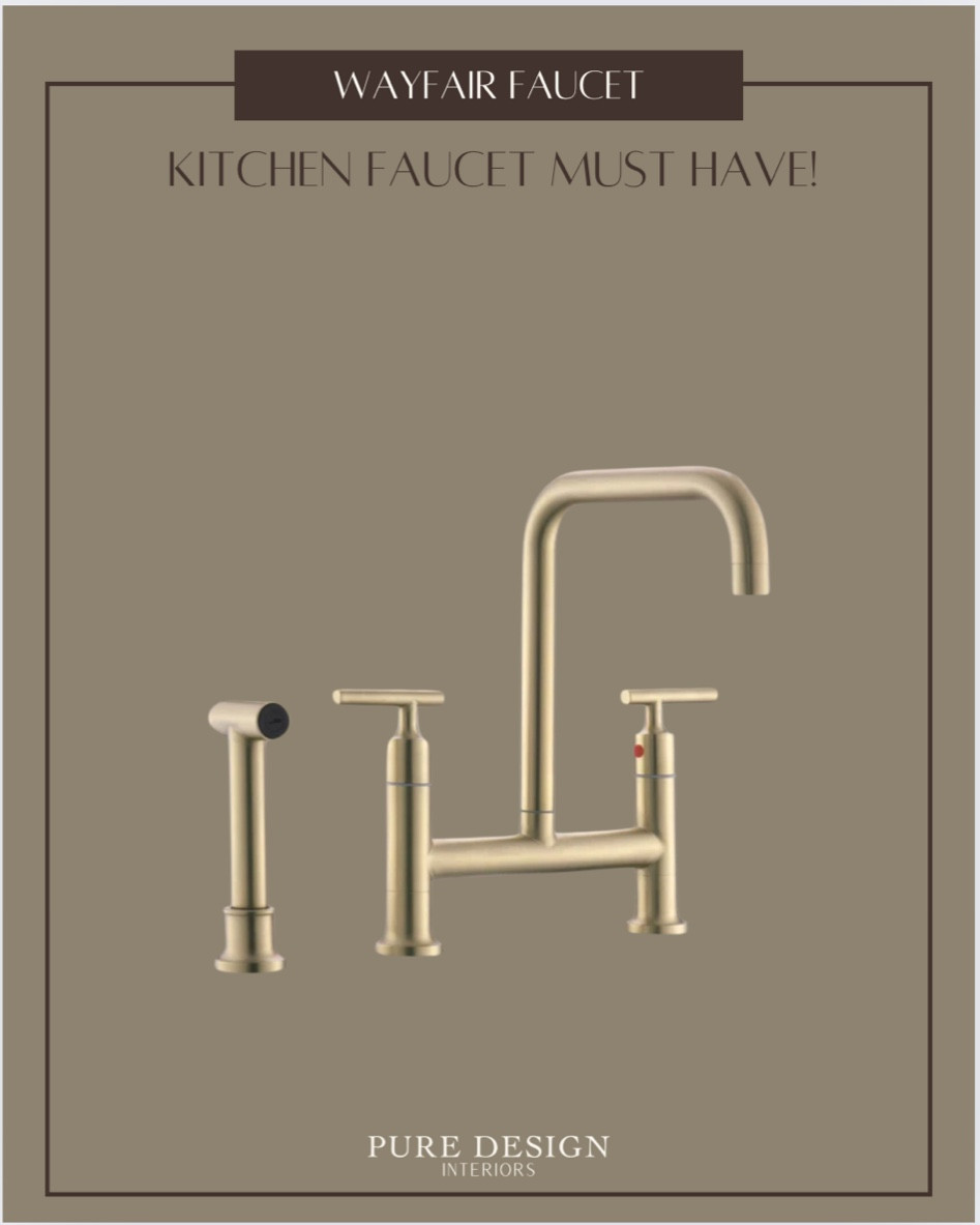 Wayfair Kitchen Faucet! gold Faucet, laundry room! 

#LTKkitchens#LTKfaucets

#LTKhome #LTKstyletip