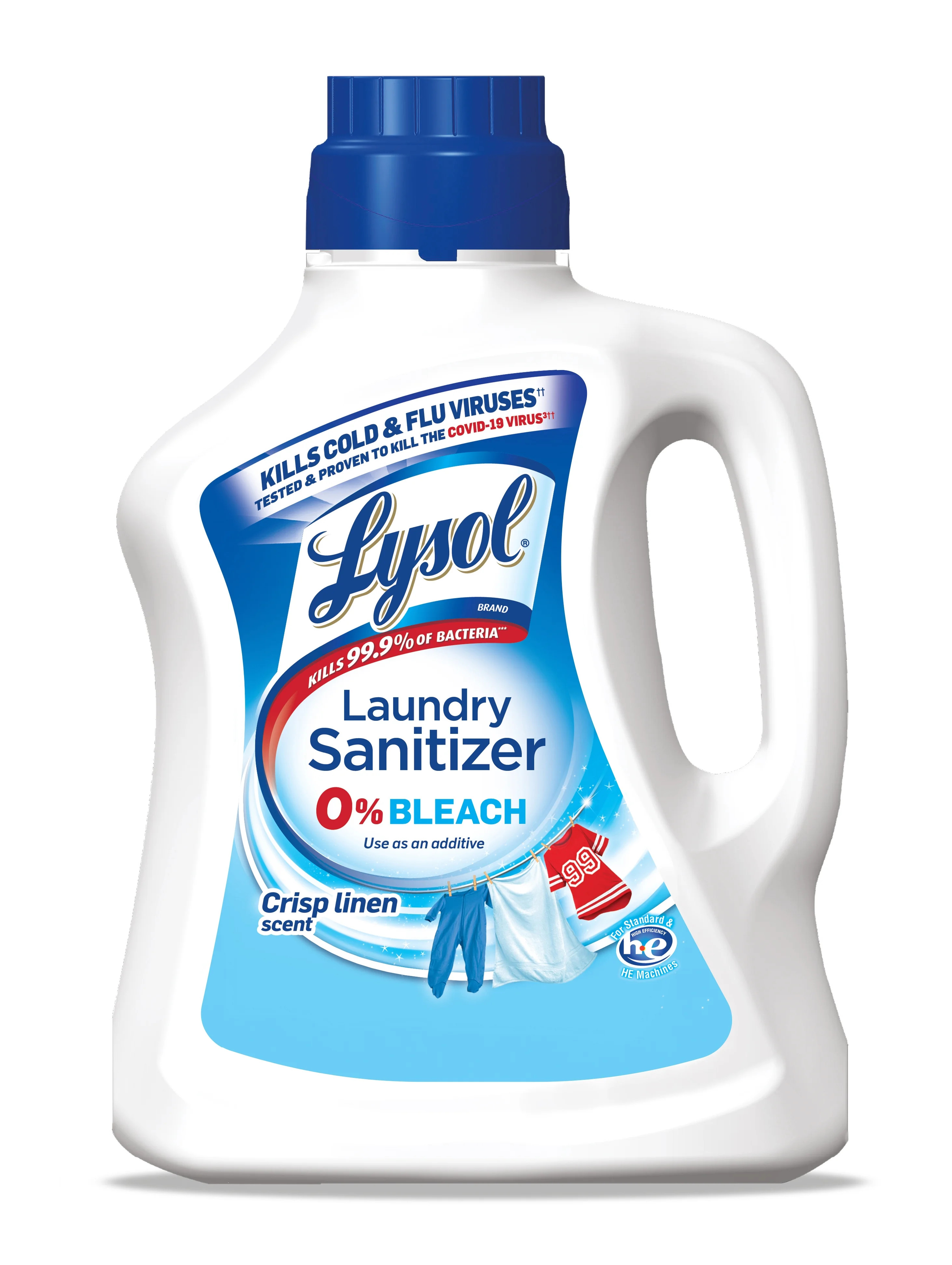 Lysol Laundry Sanitizer, Crisp Linen, 90 Oz, Tested & Proven to Kill COVID-19 Virus, Packaging Ma... | Walmart (US)