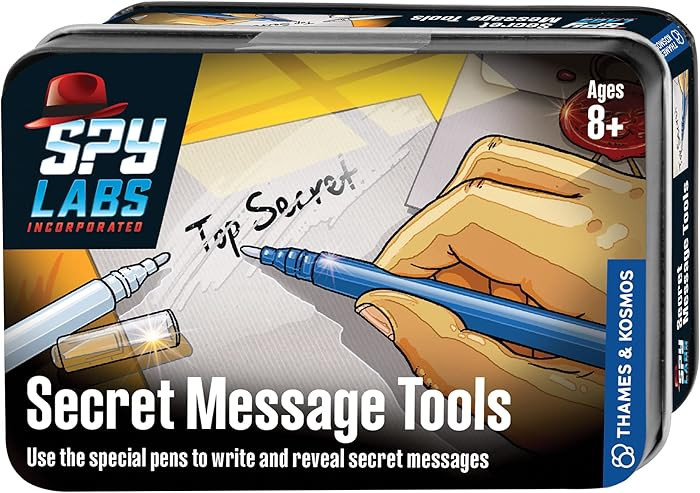Thames & Kosmos Spy Labs Inc: Secret Message Tools Exchange Confidential Info w/Secret Pens | Ess... | Amazon (US)