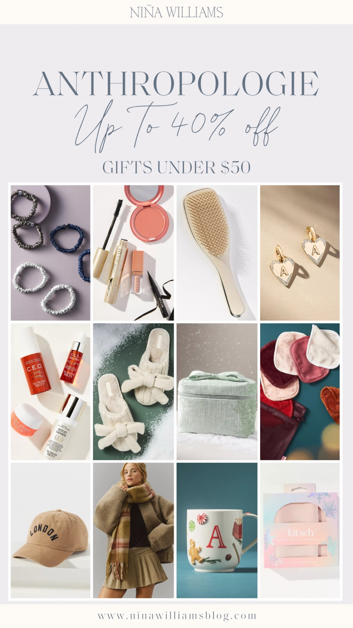 Anthropologie up to 40% off gifts! Gift guide for mom - stocking stuffers

#LTKFindsUnder50 #LTKGiftGuide #LTKSaleAlert