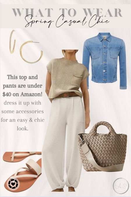 I love this outfit so much and even better that it’s under $40!  Easy to wear and accessorize to dress up and look chic and stylish. This color will go with everything. 


#LTKtravel #LTKworkwear #LTKfindsunder50