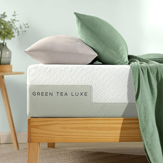ZINUS 12 Inch Green Tea Luxe Memory Foam Mattress / Pressure Relieving / CertiPUR-US Certified / ... | Amazon (US)