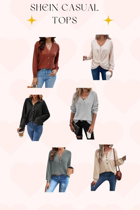 Shein casual knitted tops

#LTKstyletip #LTKSeasonal