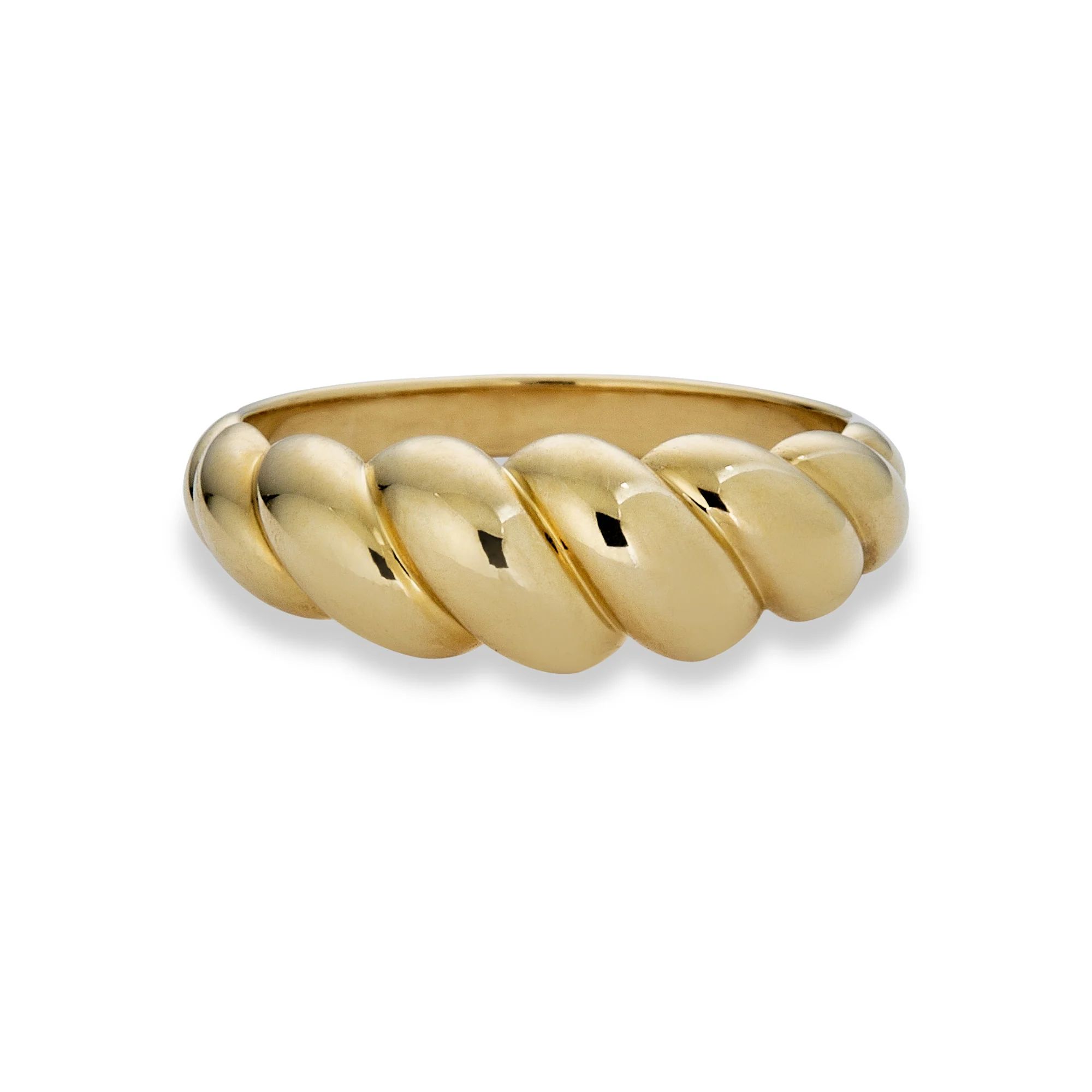 Gold Brioche Ring | Stone & Strand