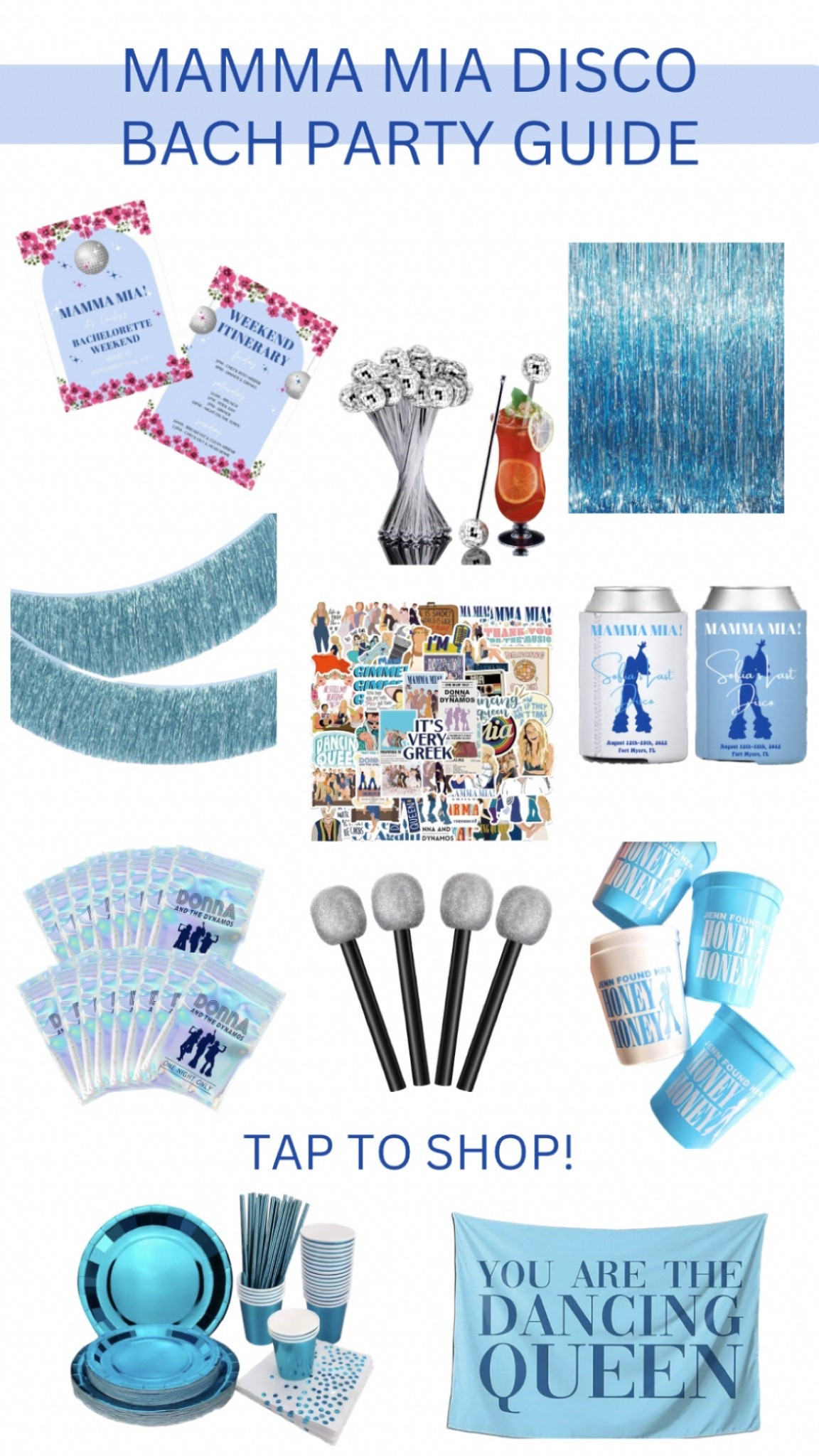 mamma mia disco Bach party guide! #gimmegimmegimme #mammamiadiscobach #mammamiapartyguide #greecebach

#LTKWedding #LTKStyleTip #LTKParties