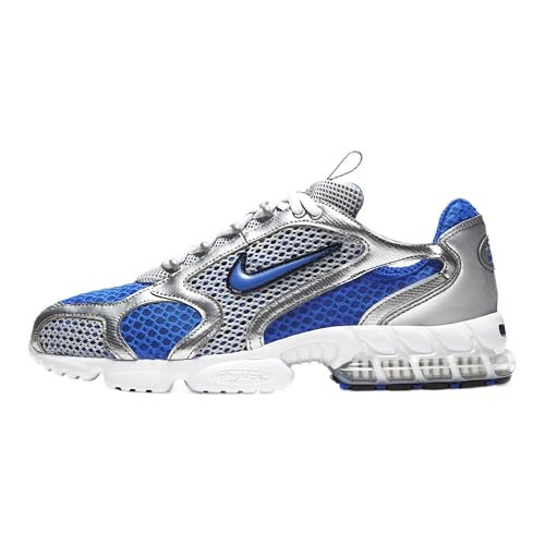 Nike Air Zoom Spiridon Cage 2 Men's Shoes (CJ1288-002, Metallic Silver/Varsity Royal/White/Varsity Royal) Size 7.5 | Amazon (US)