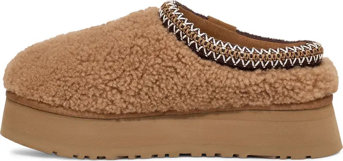 UGG® Tazz Maxi Curly Genuine Shearling Platform Slipper (Women) | Nordstrom | Nordstrom
