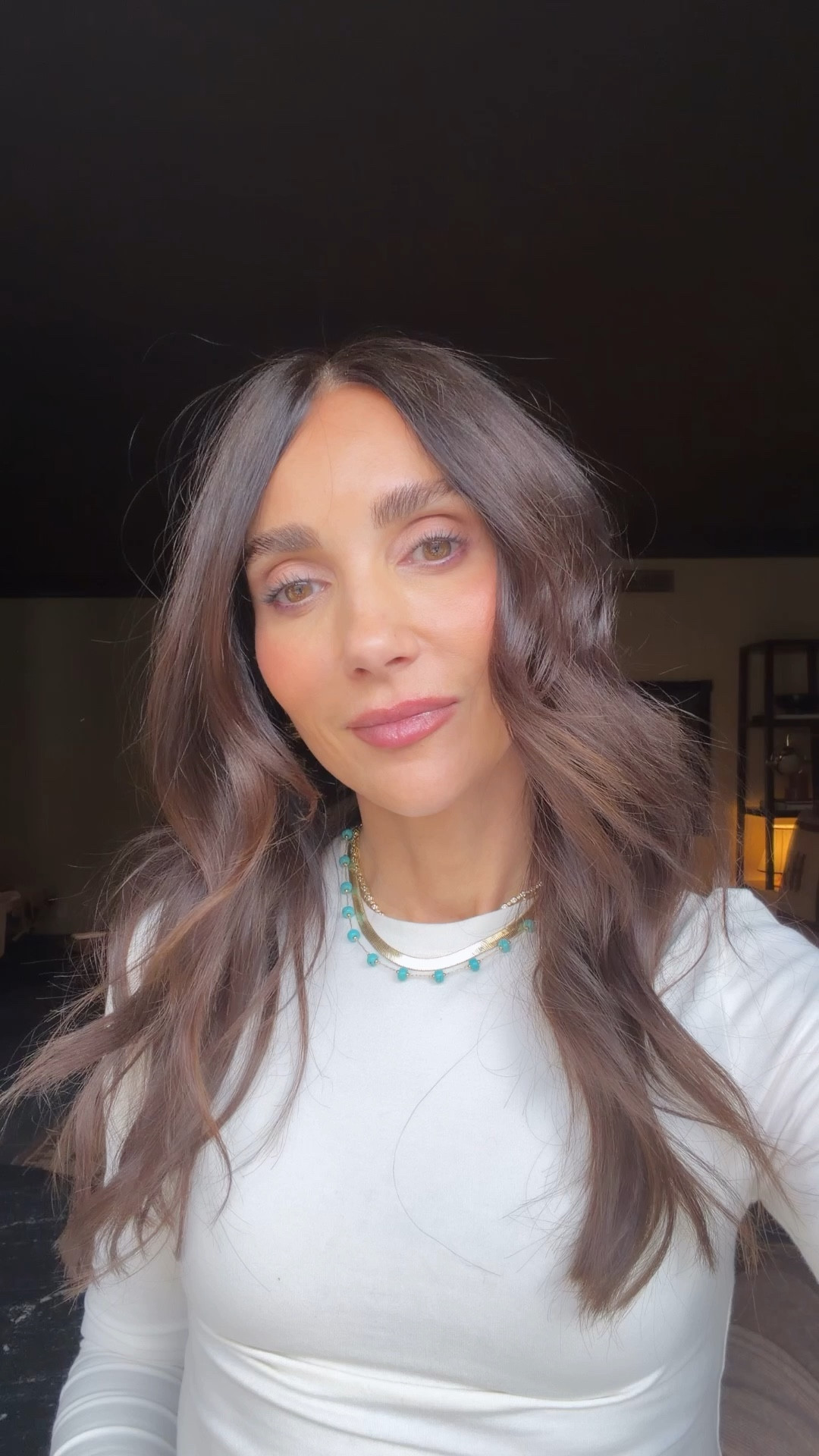 Lupine in shade Whirlin, lip peptide gloss in burnt malai, gloss in no further questions “on top"

#LTKOver40 #LTKgrwm #LTKBeauty