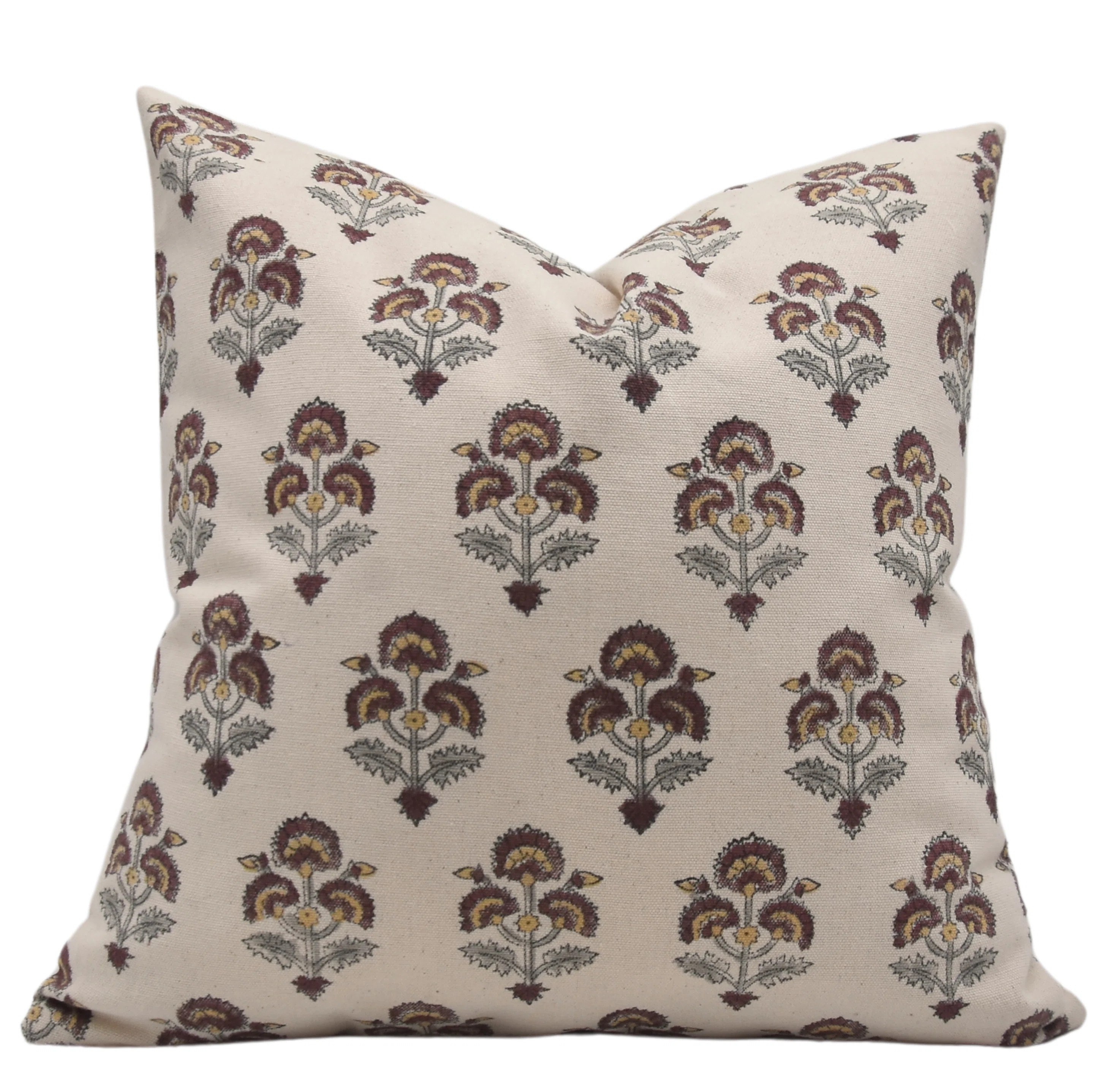 Floral Cotton Indoor/Outdoor Pillow Cover | Wayfair North America