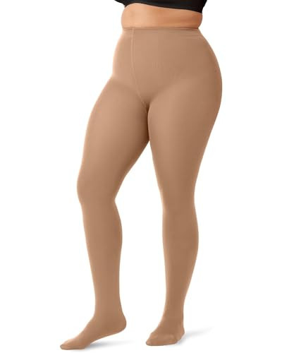 OEAK Womens Fleece Lined Tights Leggings Plus Size Thermal Warm Thick Opaque Tights Tummy Control High Waisted Pantyhose Nude XS-S | Amazon (US)