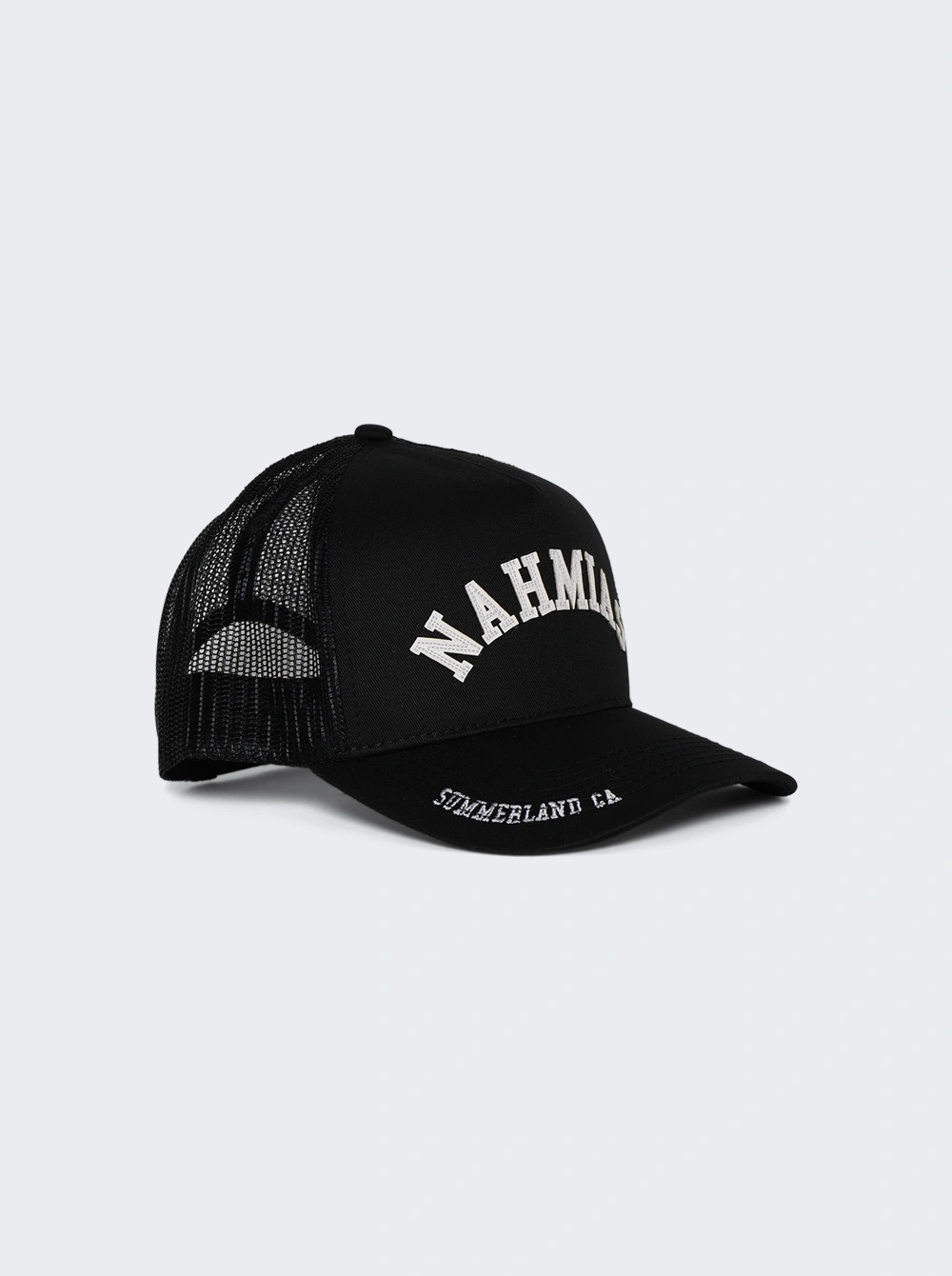 Summerland Brim Trucker Hat Black | The Webster