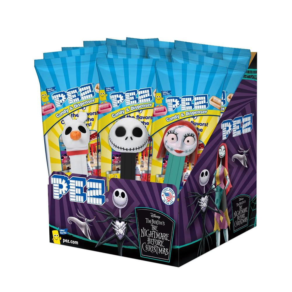 6.96 oz. The Nightmare Before Christmas(TM) Character PEZ® Hard Candy Dispensers - 12 Pc. | Oriental Trading Company
