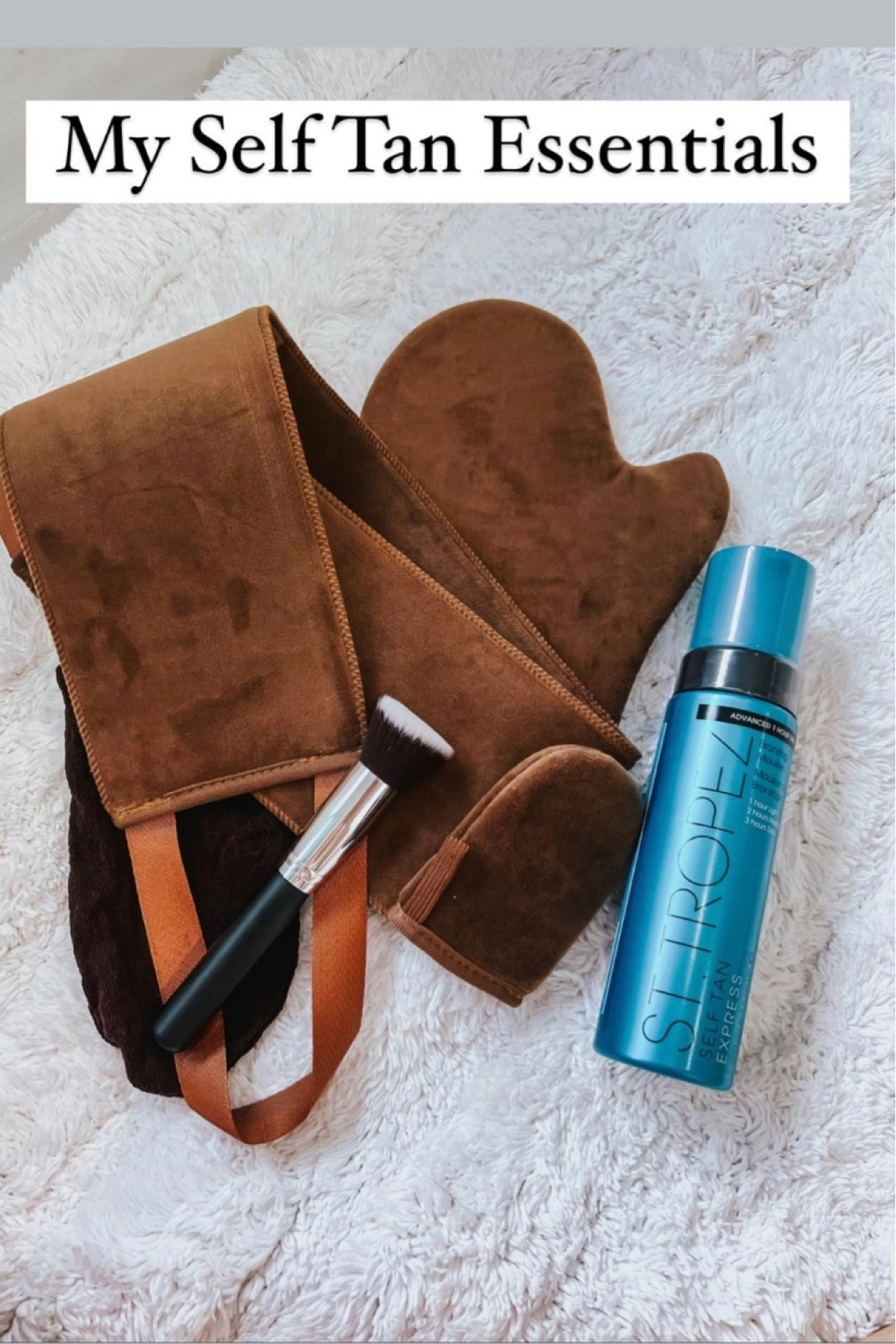 My self-tan essentials! 

Lee Anne Benjamin 🤍

#LTKstyletip #LTKunder50 #LTKsalealert