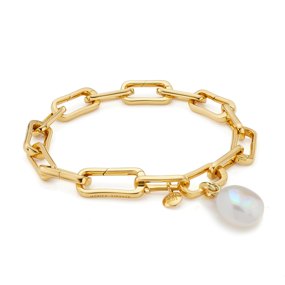 Alta Capture Pearl Bracelet | Monica Vinader (US)