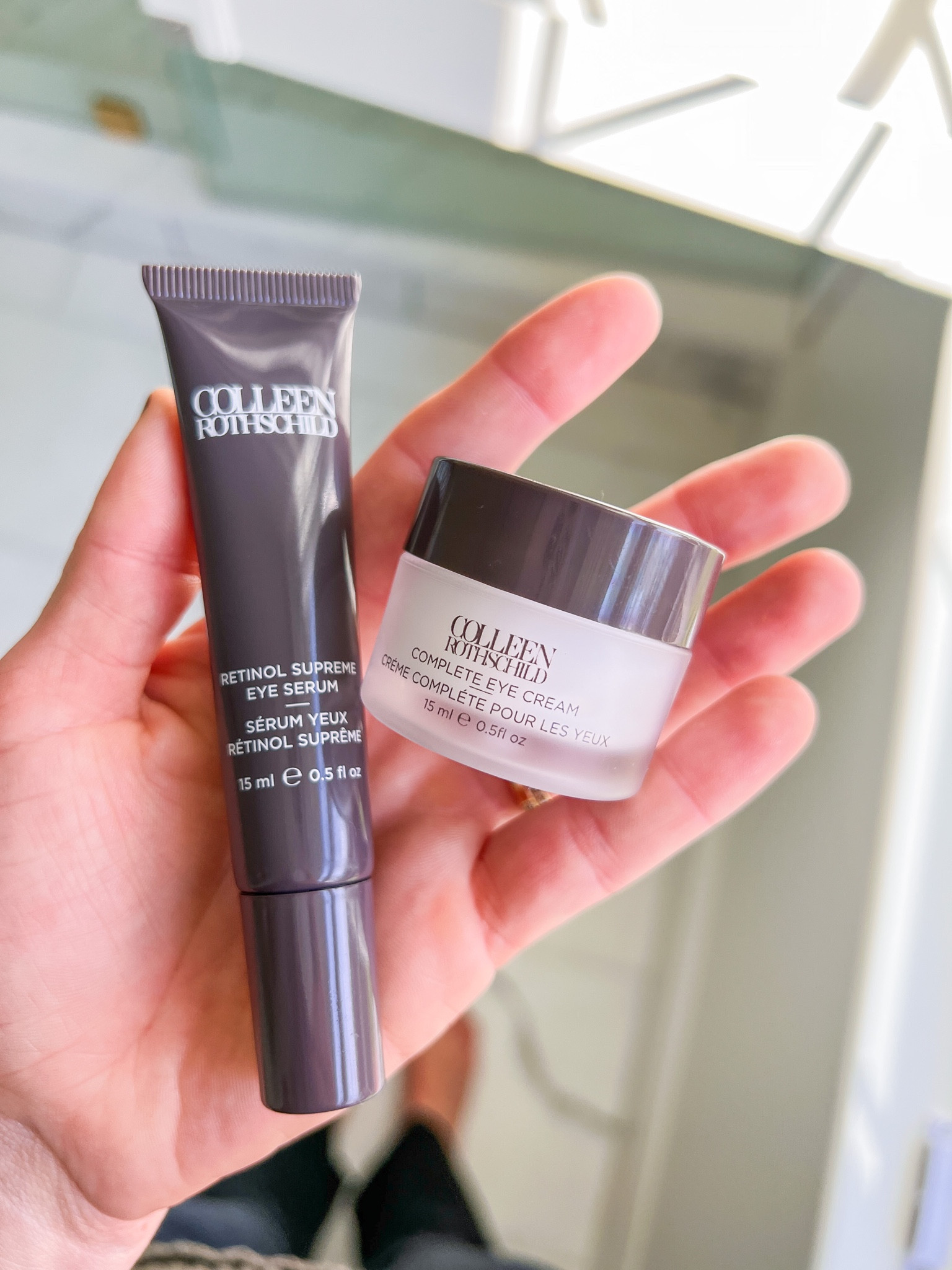 My Retinol eye serum and eye cream 

#LTKCyberweek #LTKbeauty #LTKsalealert