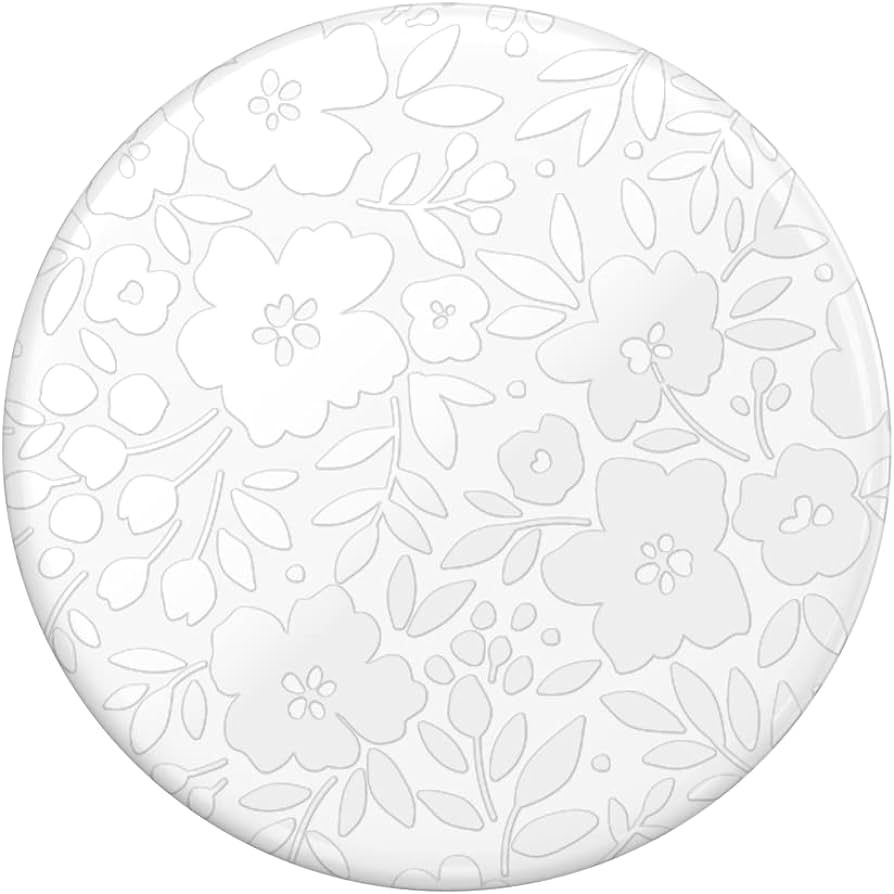 PopSockets Phone Grip with Expanding Kickstand, Floral - Blanc Fresh | Amazon (US)
