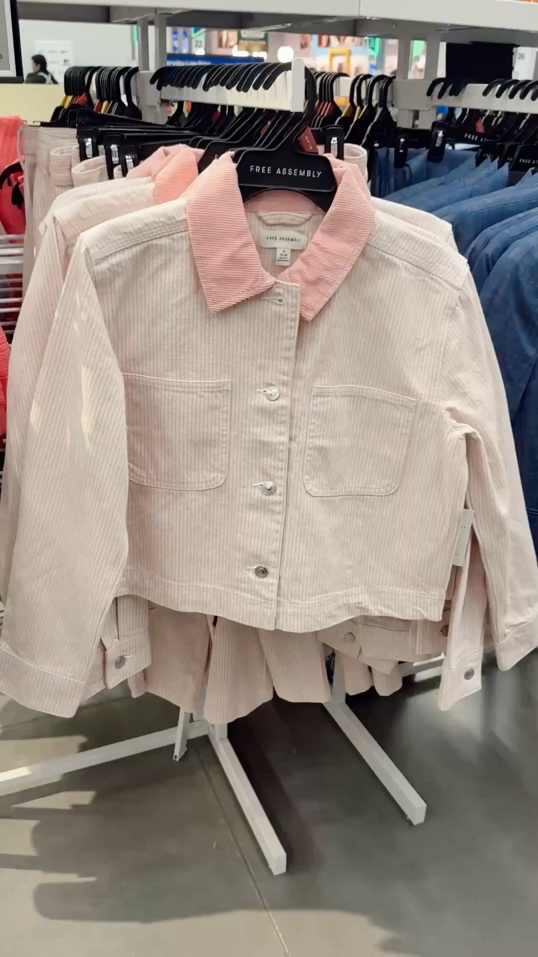 Wear as a set or as separates!!! 🎀🩷🌷 I LOVE the corduroy detailing on the collar.  

#LTKWorkwear #LTKgrwm #LTKdayinmylife