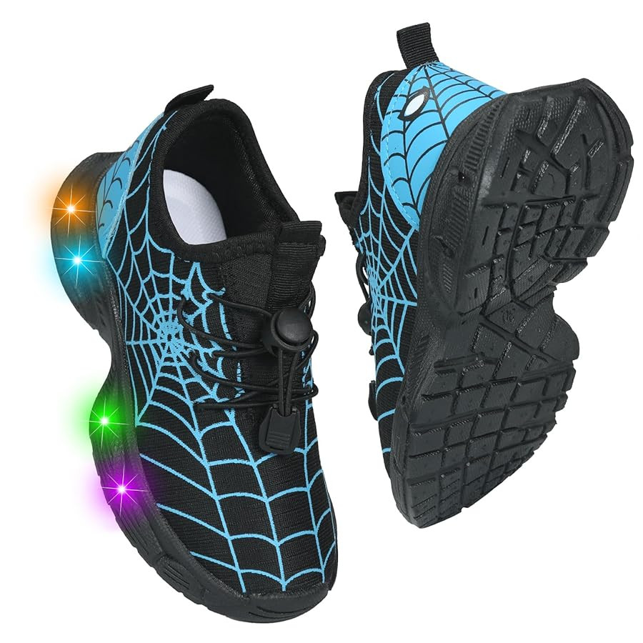Boy Festive Tennis Shoes for Children's Parties Breathable Light Up LED Shoes for Kids | Amazon (US)