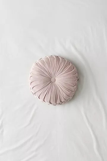 Round Pintuck Pillow | Urban Outfitters (US and RoW)
