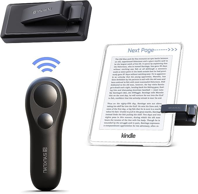 SYUKUYU RF Remote Control Page Turner for Kindle Reading Ipad Surface Comics, iPhone Android Tabl... | Amazon (CA)
