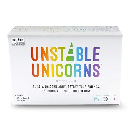 Unstable Unicorns Card Game - A strategic card game and party game for adults & teens | Amazon (US)