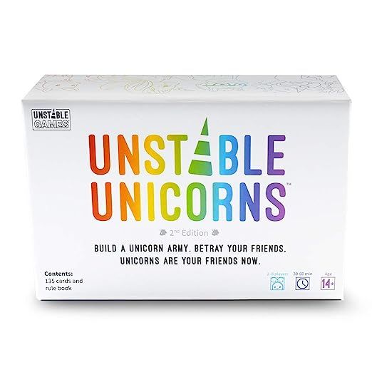 Unstable Unicorns Card Game - A strategic card game and party game for adults & teens | Amazon (US)