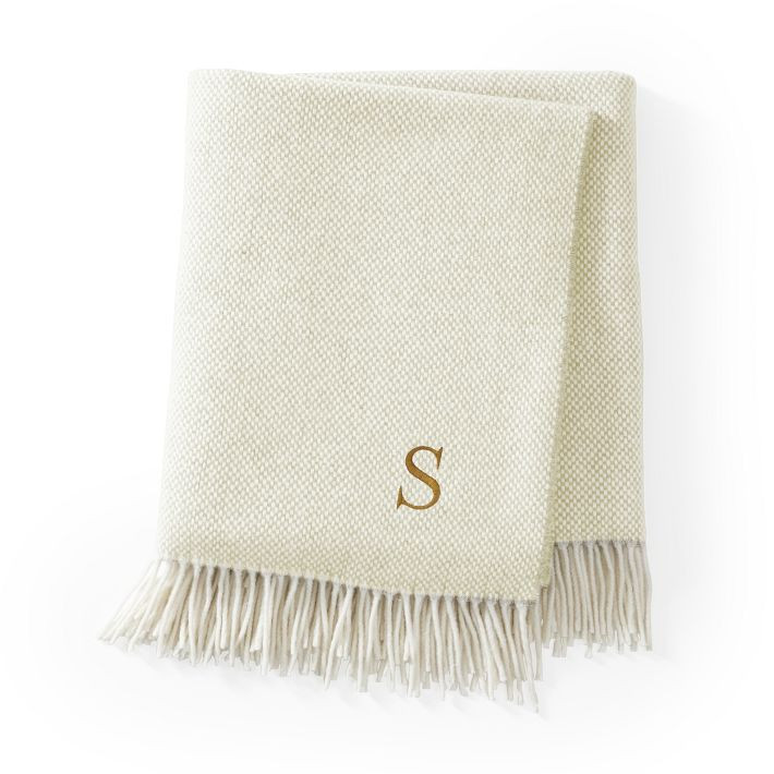 Italian Cashmere Throw | Mark and Graham