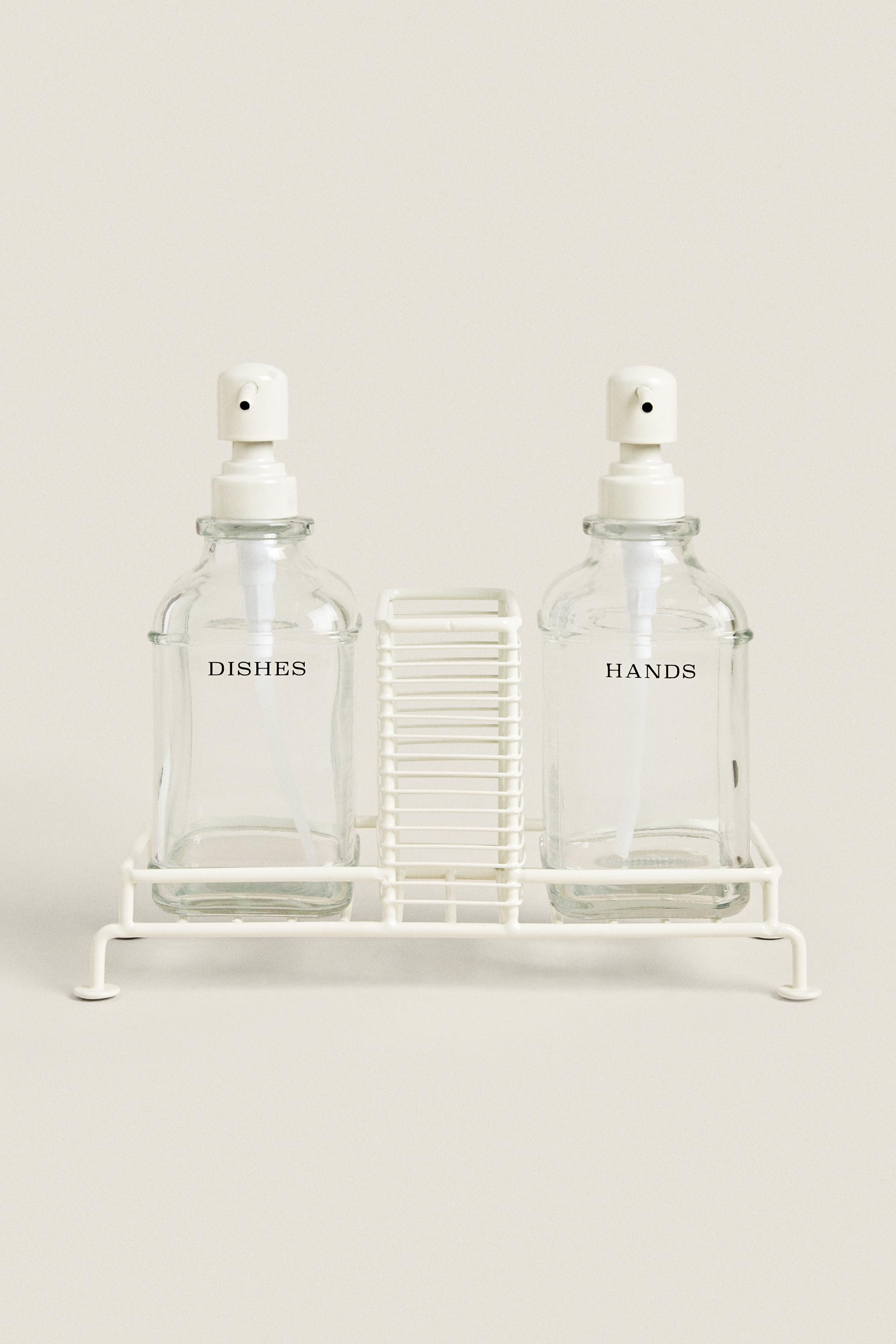DOUBLE KITCHEN DISPENSER WITH STAND | Zara US