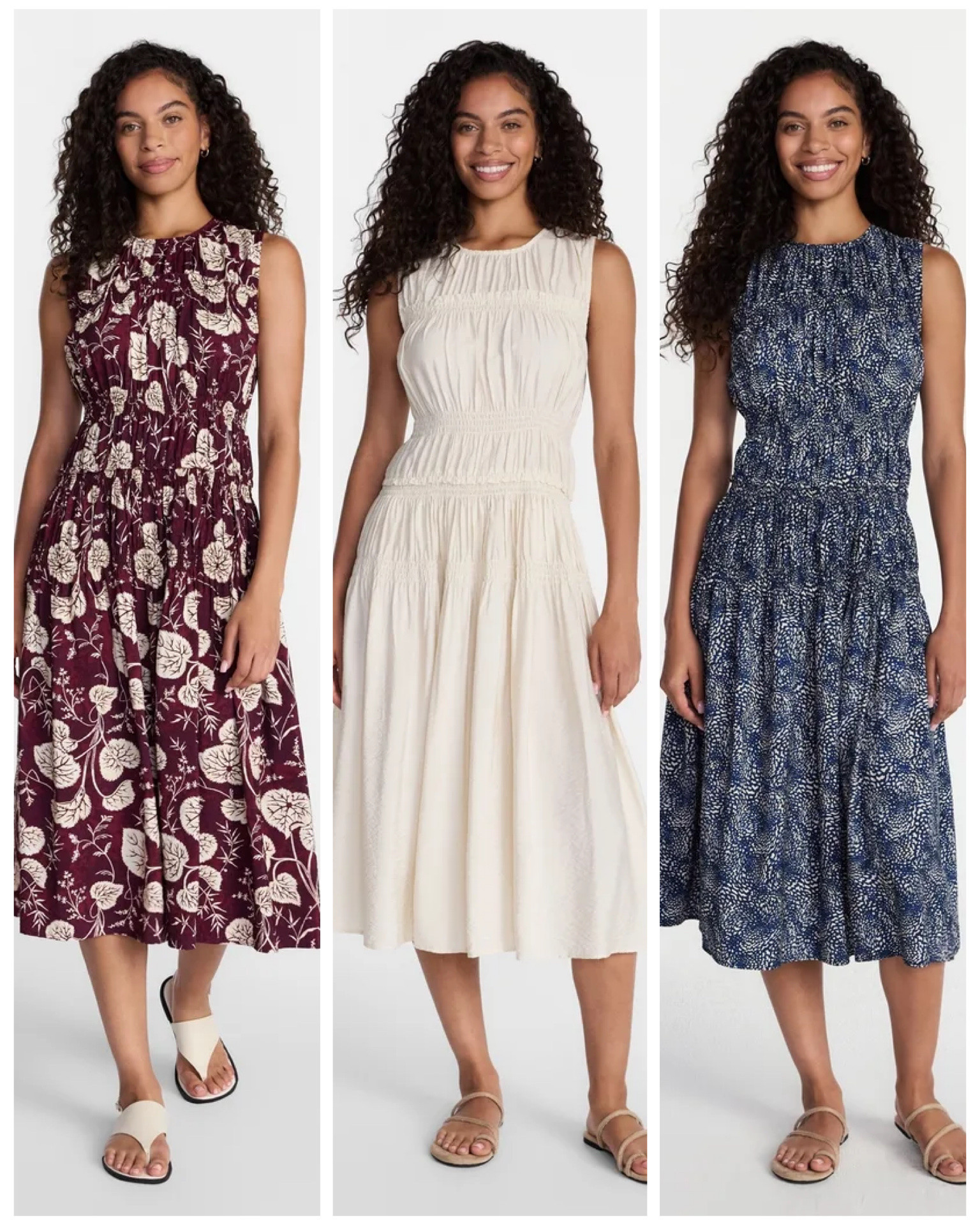 Walmart deals! This smocked midi dress is on sale!

#LTKootd #LTKSaleAlert