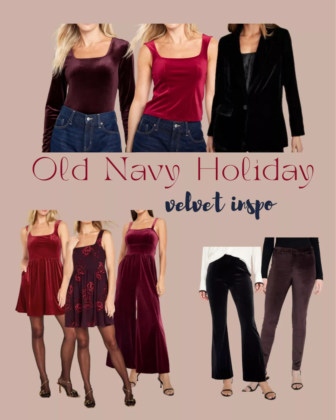 Old Navy Women's Velvet Blazer