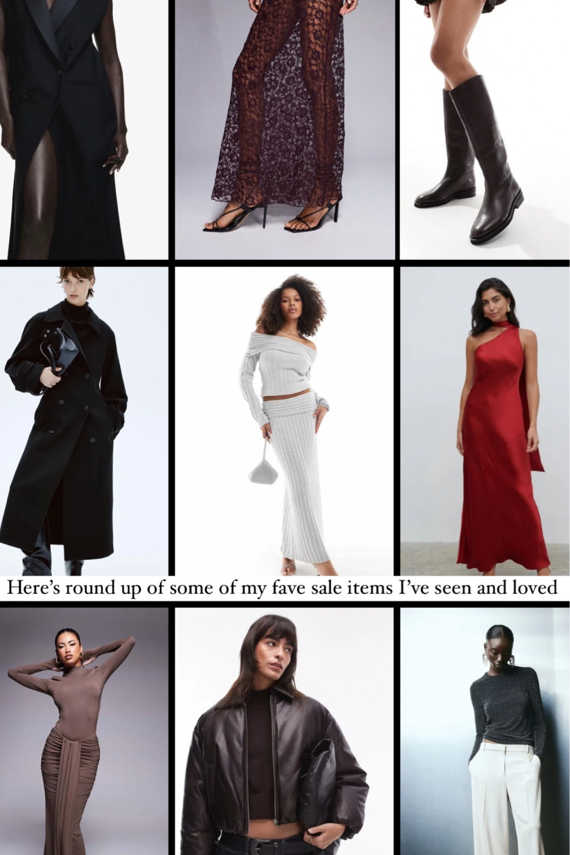 Black Friday fashion round up sales 

#LTKeurope #LTKgiftguide #LTKCyberWeek