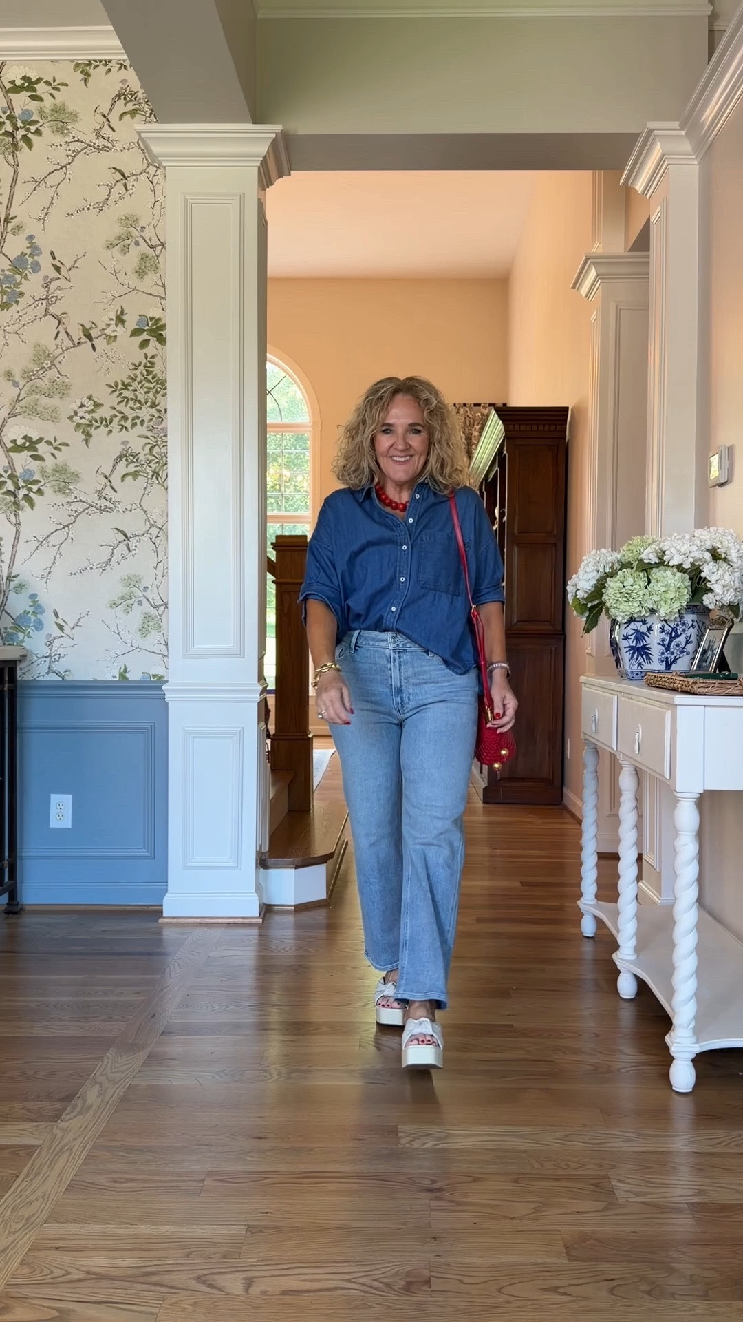 6/25-6/28 Anthropologie 20% off orders of $100+ with code NANETTE20 

Paige Anessa straight leg 29 reg | Chambray blouse small 

The best time to get premium denim

#LTKSaleAlert #LTKOver40 #LTKPetite