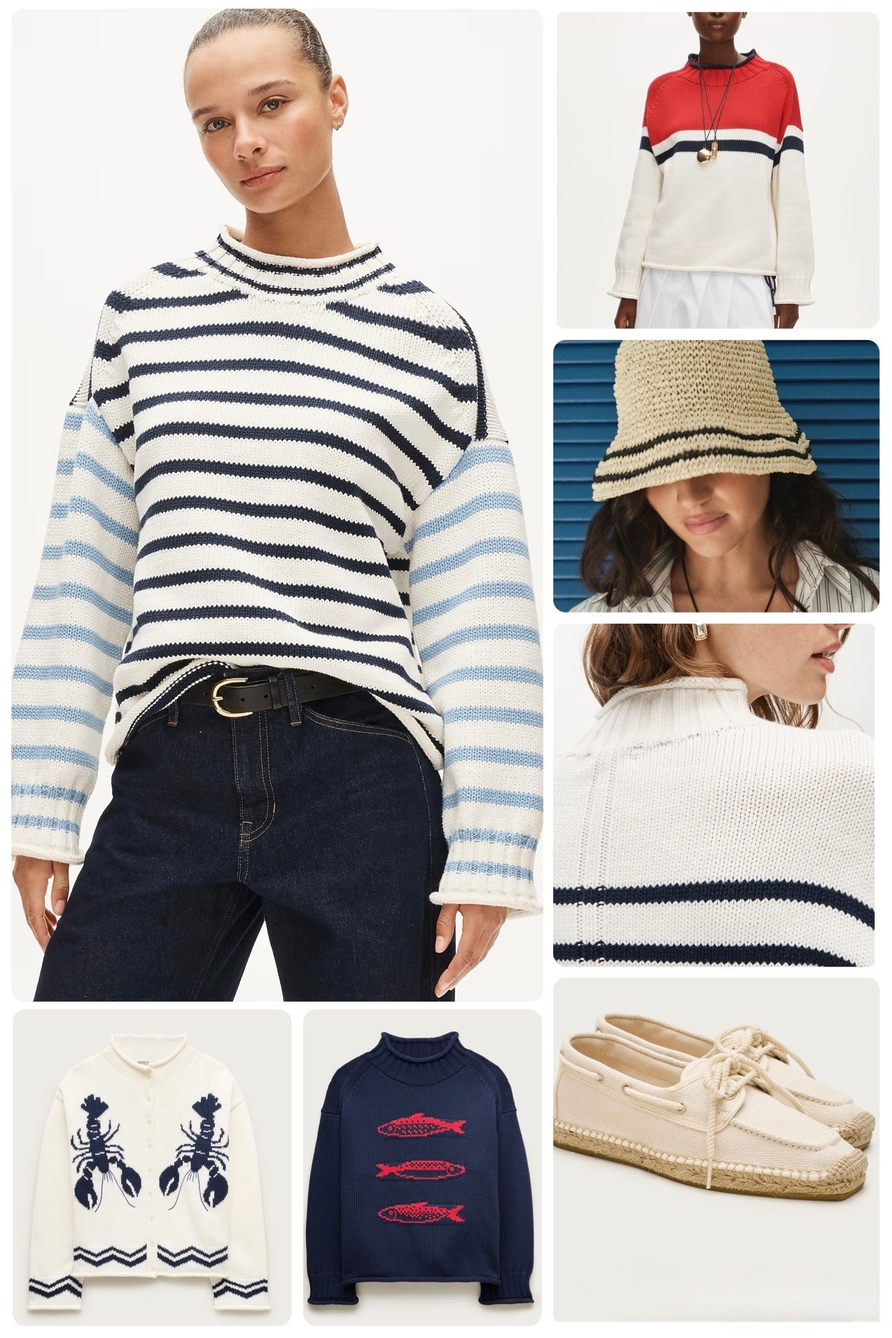 Stripes and Lobsters for summer #rollnecksweater #summer #stripes

#LTKTravel #LTKootd #LTKmomlife