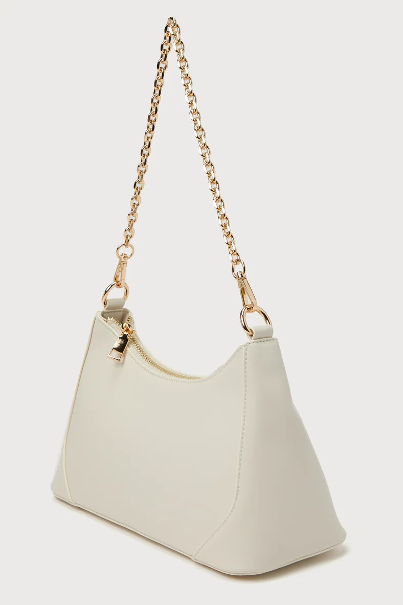 Charismatic Charm Bone Chain Strap Shoulder Bag | Lulus
