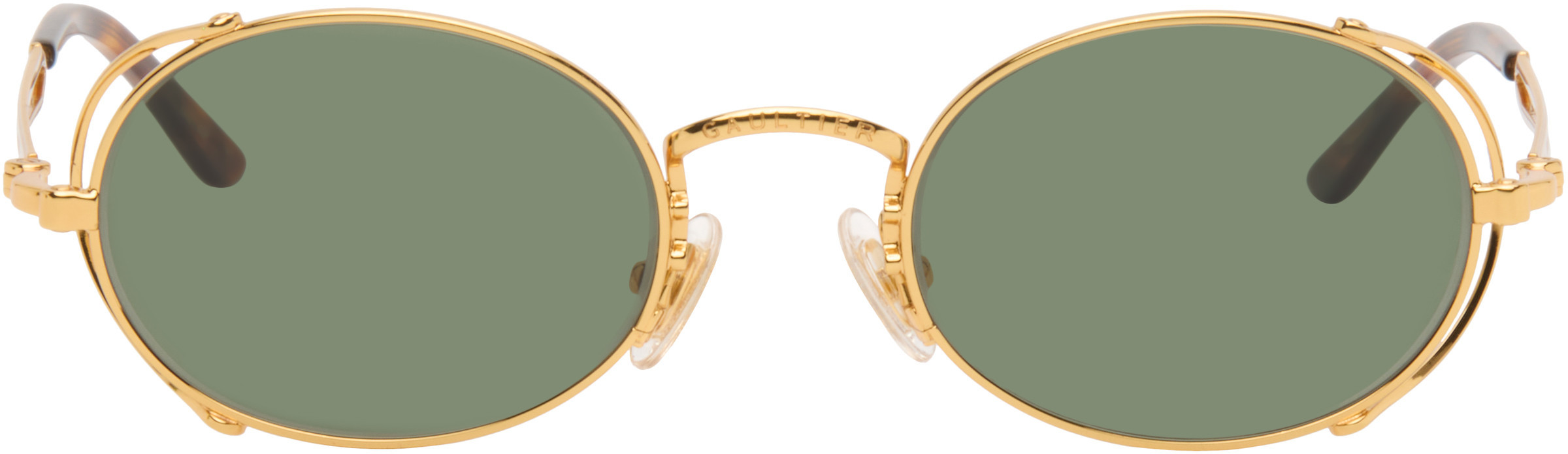 Jean Paul Gaultier 'The Gold 55-3175' Sunglasses | SSENSE
