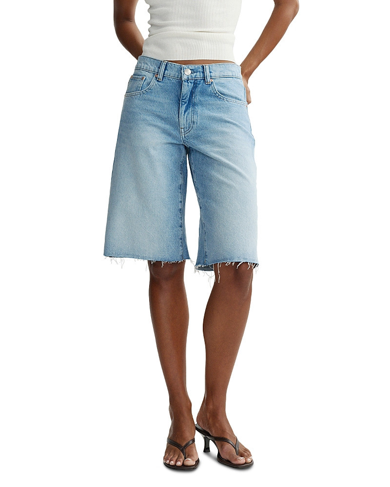 DL1961 Abby Relaxed Denim Bermuda Shorts | Bloomingdale's (US)