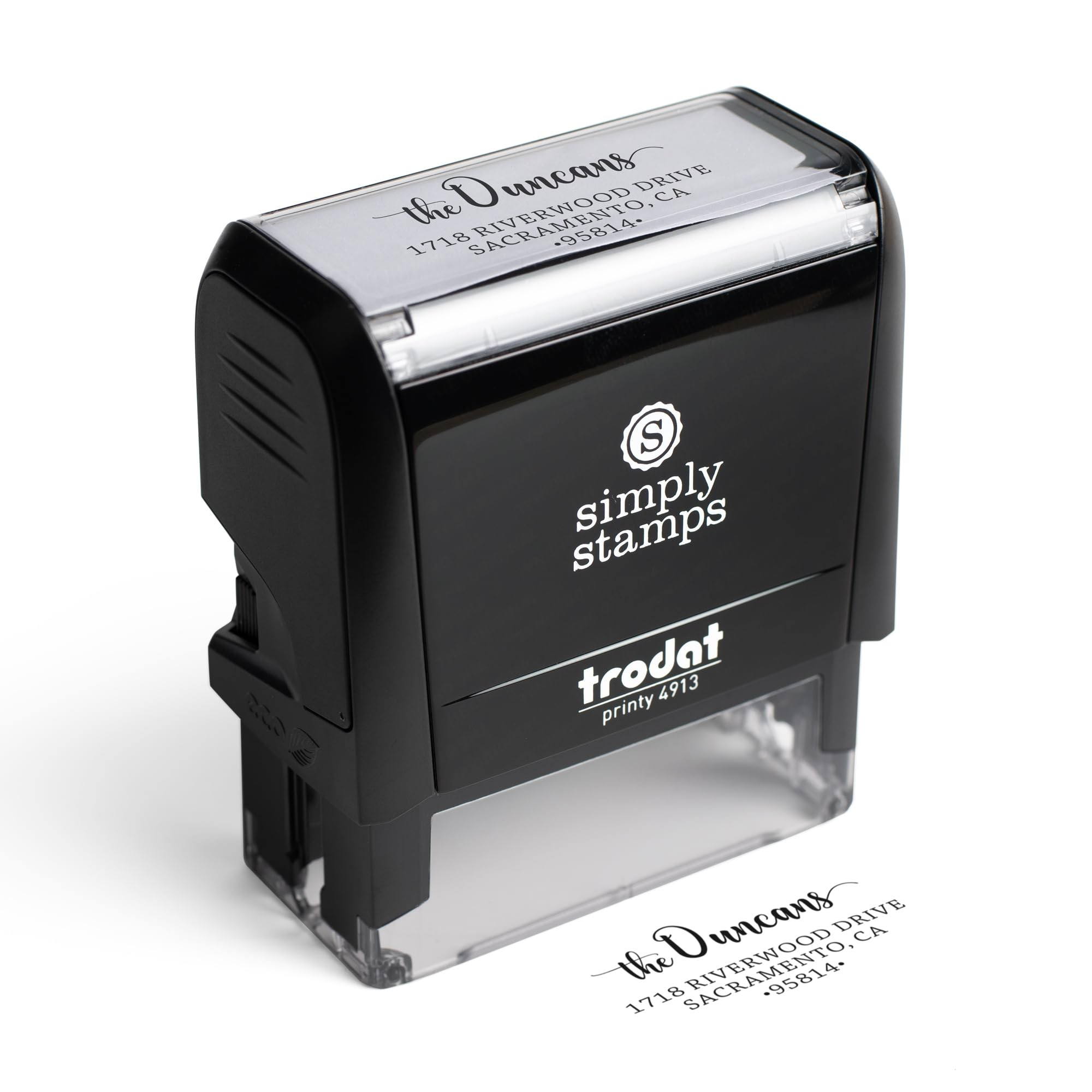 The Duncans Personalized Self-Inking Address Stamp | Envelope Return Address Stamp for Couples an... | Amazon (US)