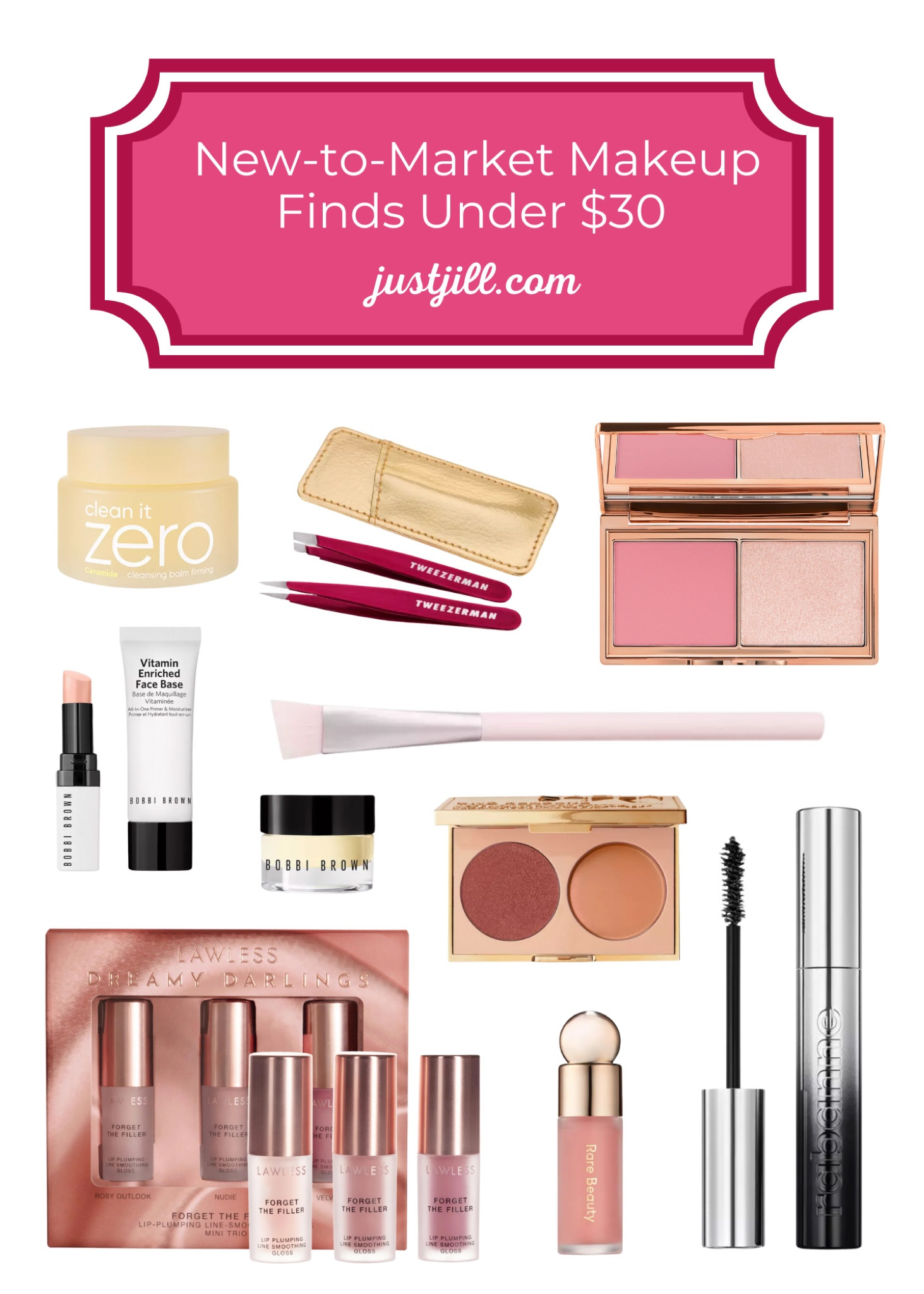 Discover fresh new makeup finds from brands like Rare Beauty, Clean It Zero, Bobbi Brown, Lawless and more. All under $30!

#LTKSeasonal #LTKbeauty #LTKfindsunder50