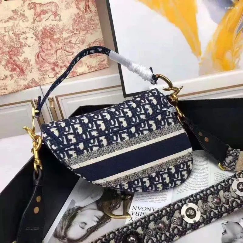 Bag 2024 Pattern Saddle Lady Designer Brand Shoulder Handbag Luxury | DHGate